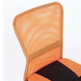 Кресло компактное BRABIX Smart MG-313 (черный, оранжевый) в Ростове-на-Дону - rostov-na-donu.katalogmebeli.com | фото 4