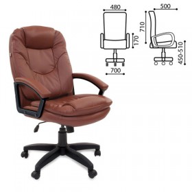 Кресло офисное BRABIX Trend EX-568 (коричневый) в Ростове-на-Дону - rostov-na-donu.katalogmebeli.com | фото